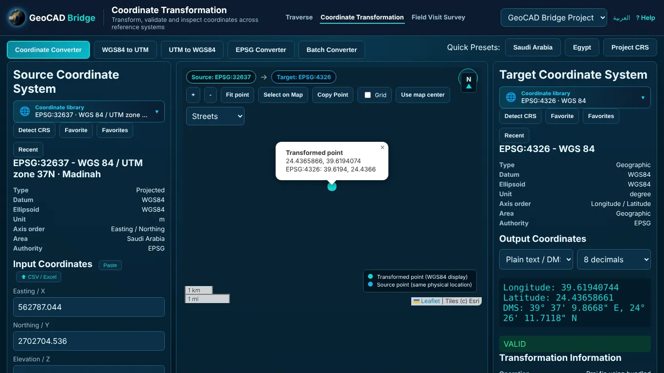 Coordinate Transformation